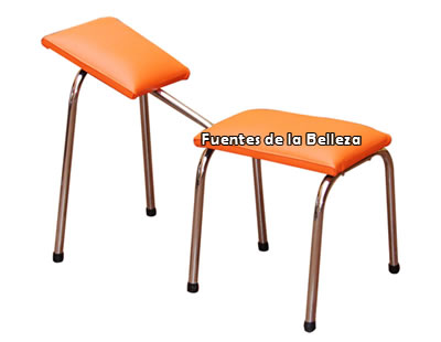 Banco de Pedicure Super Economico Tubular Fijo